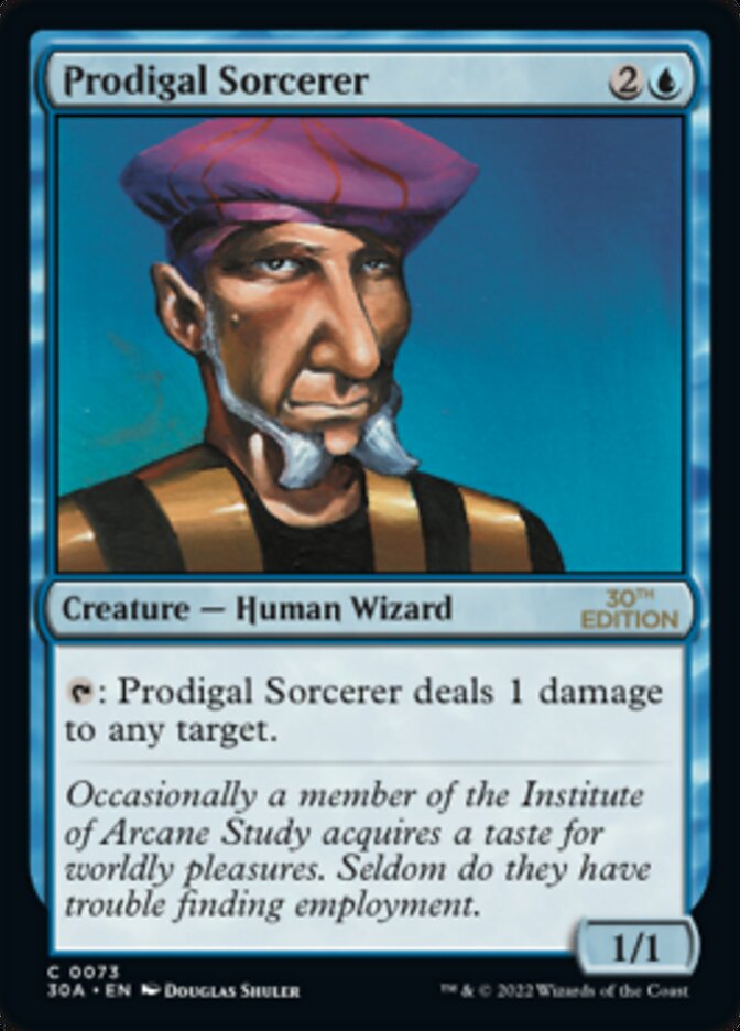 Prodigal Sorcerer [30th Anniversary Edition] | Card Citadel