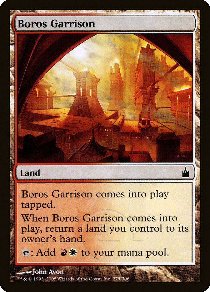 Boros Garrison [Ravnica: City of Guilds] | Card Citadel