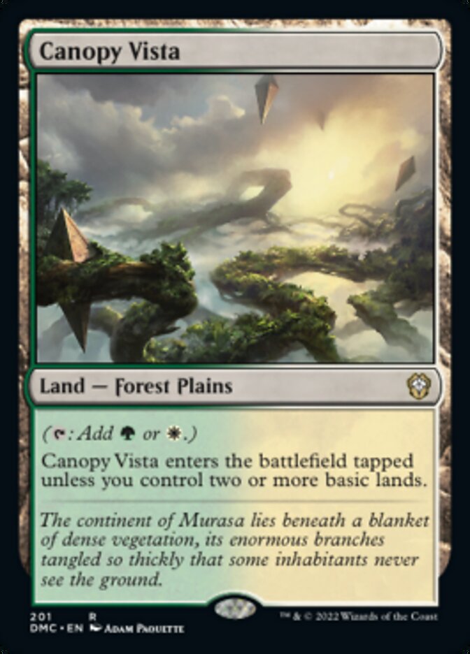 Canopy Vista [Dominaria United Commander] | Card Citadel