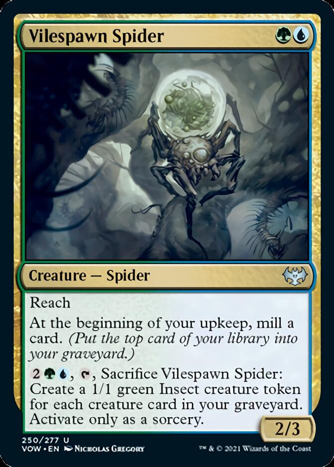 Vilespawn Spider [Innistrad: Crimson Vow] | Card Citadel