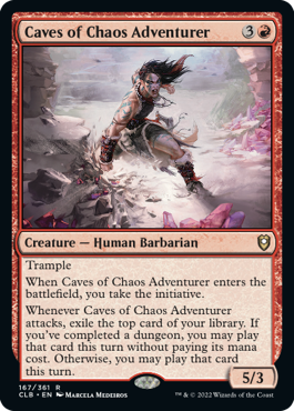 Caves of Chaos Adventurer [Commander Legends: Battle for Baldur's Gate] | Card Citadel