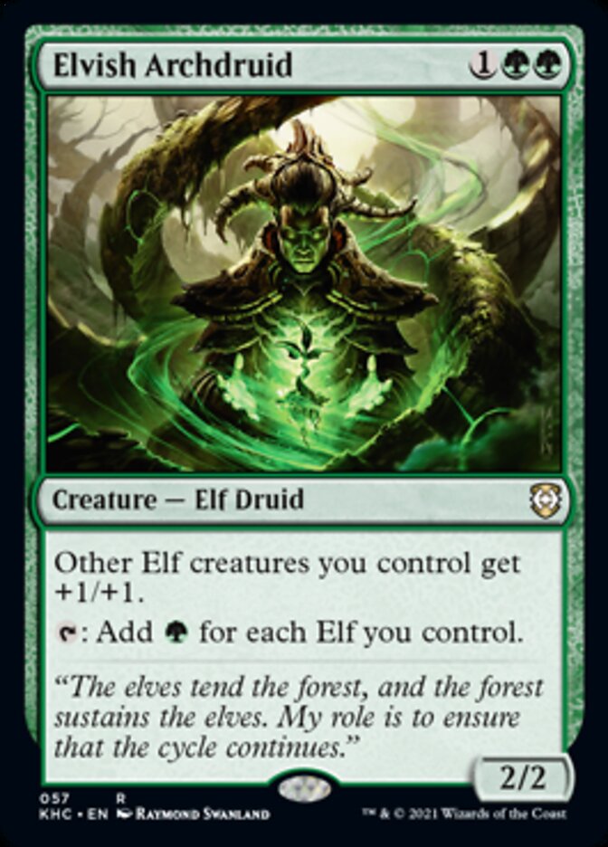 Elvish Archdruid [Kaldheim Commander] | Card Citadel