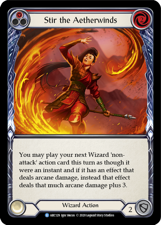 Stir the Aetherwinds (Red) [ARC129] Unlimited Normal | Card Citadel