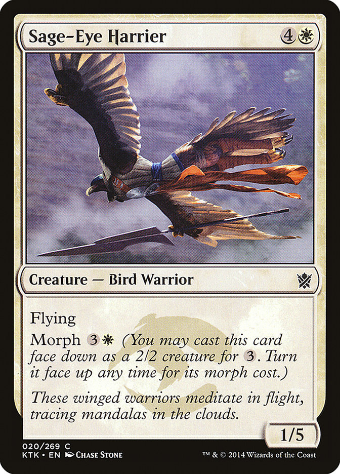 Sage-Eye Harrier [Khans of Tarkir] | Card Citadel