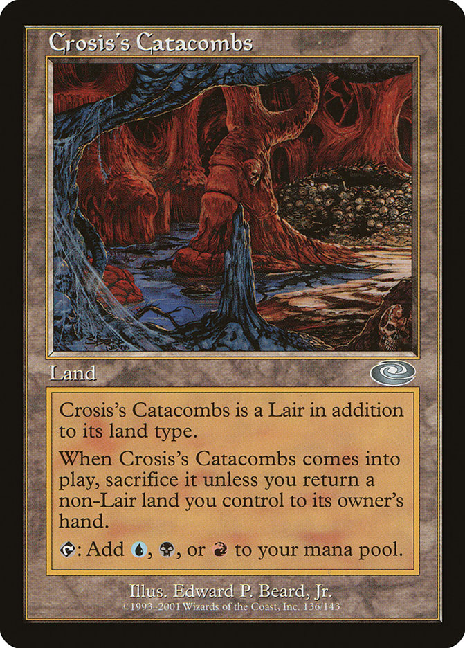 Crosis's Catacombs [Planeshift] | Card Citadel