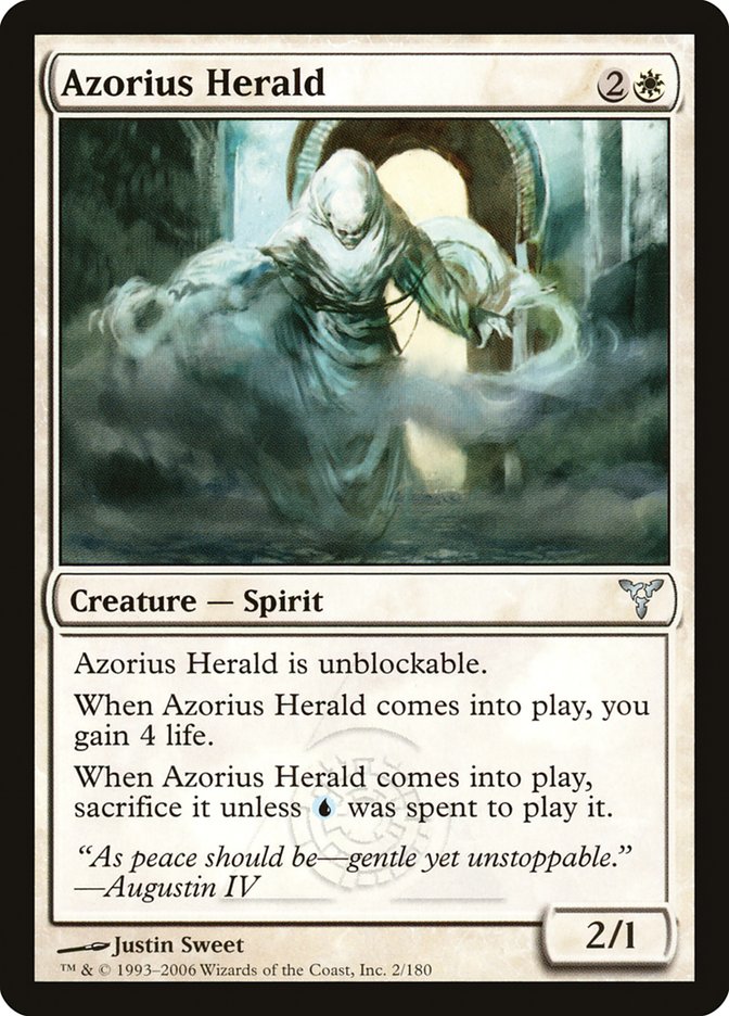 Azorius Herald [Dissension] | Card Citadel