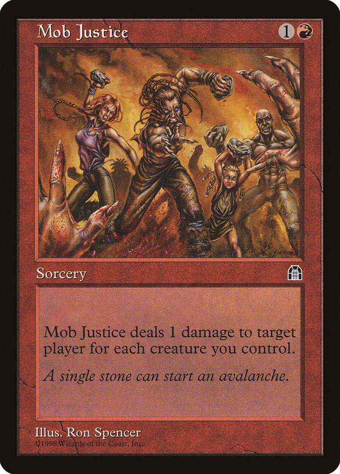 Mob Justice [Stronghold] | Card Citadel