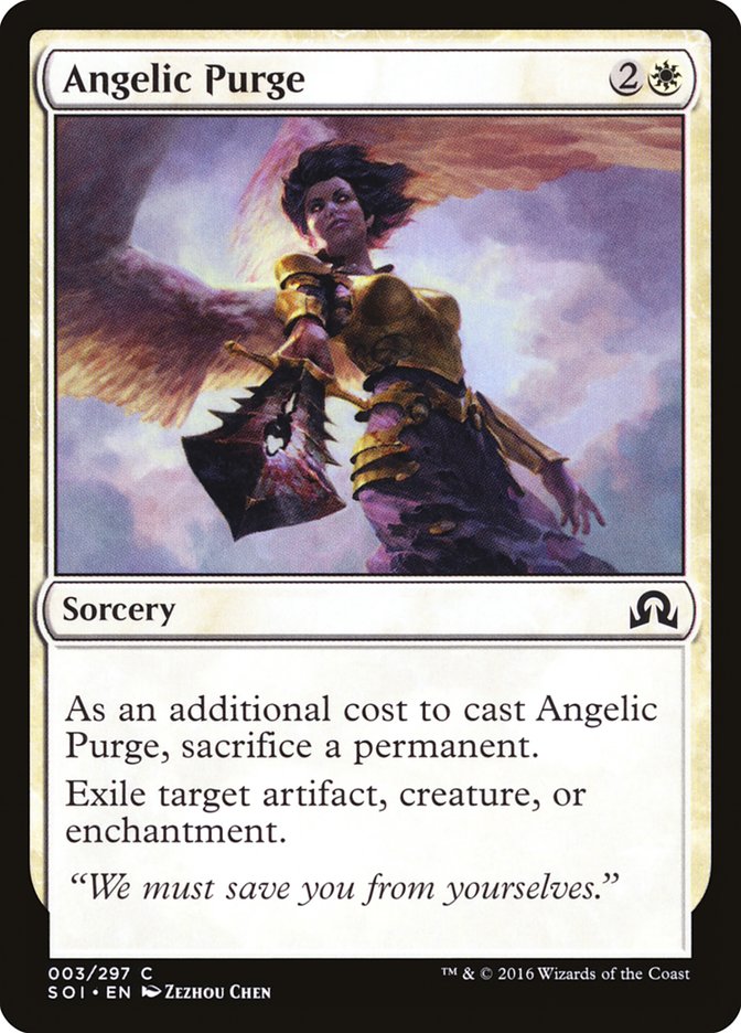 Angelic Purge [Shadows over Innistrad] | Card Citadel