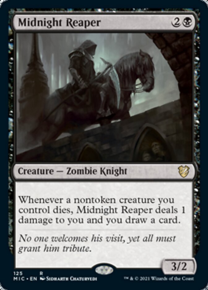 Midnight Reaper [Innistrad: Midnight Hunt Commander] | Card Citadel