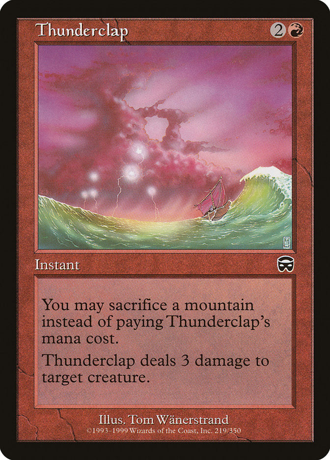 Thunderclap [Mercadian Masques] | Card Citadel