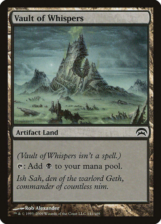 Vault of Whispers [Planechase] | Card Citadel