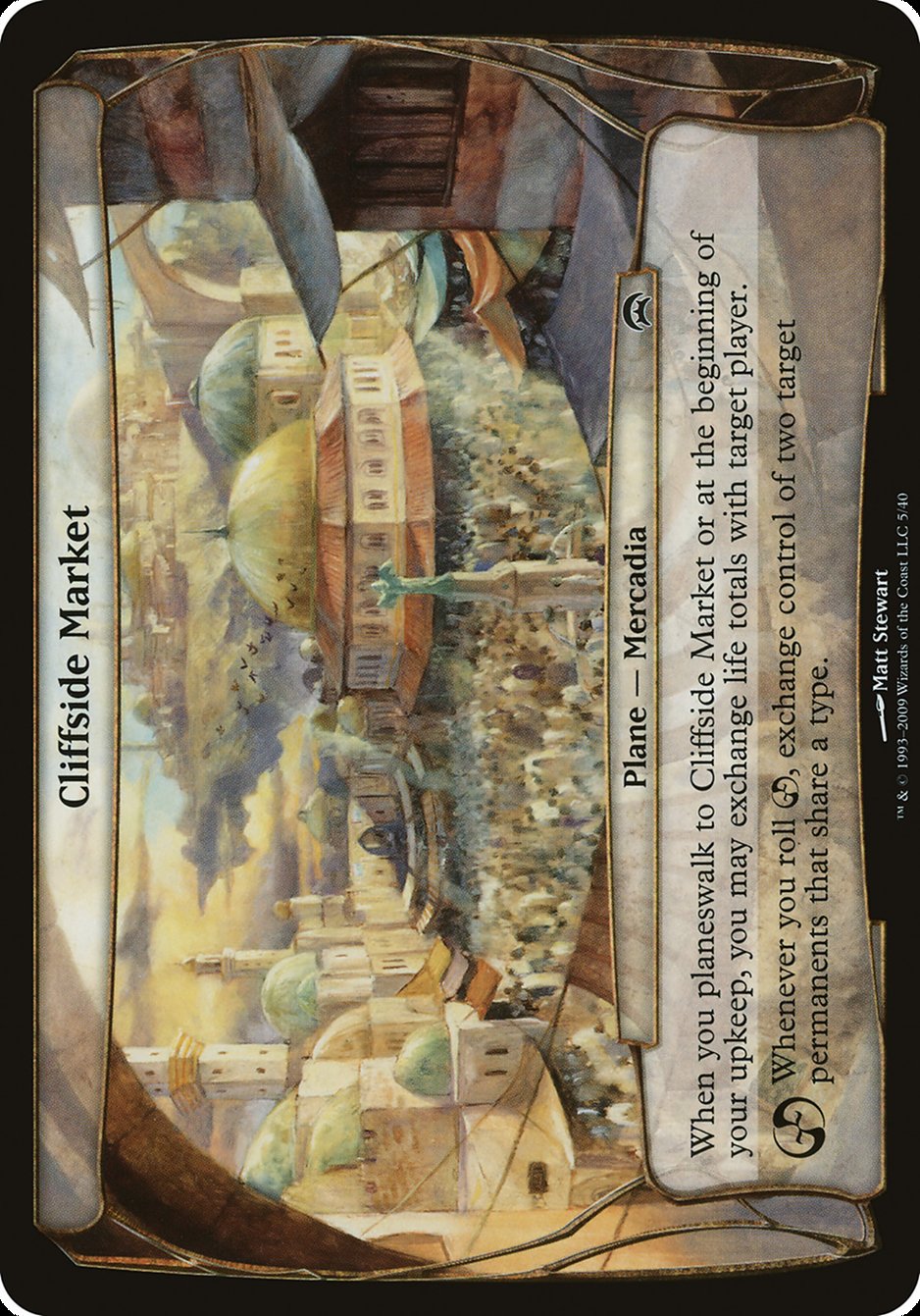 Cliffside Market [Planechase Planes] | Card Citadel