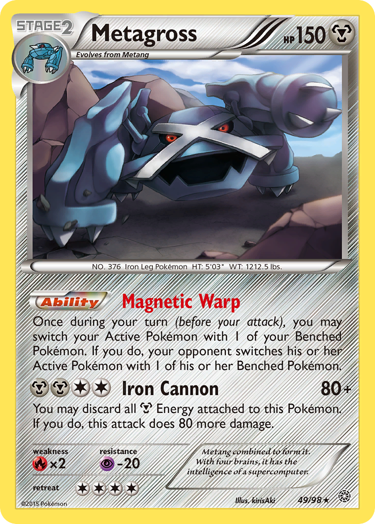 Metagross (49/98) [XY: Ancient Origins] | Card Citadel