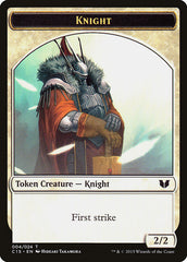 Knight (004) // Elemental Shaman Double-Sided Token [Commander 2015 Tokens] | Card Citadel