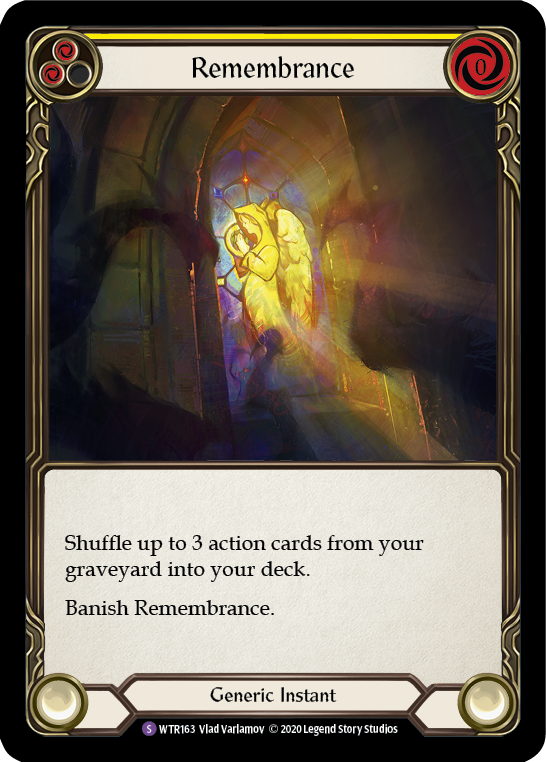 Remembrance [WTR163] Unlimited Normal | Card Citadel