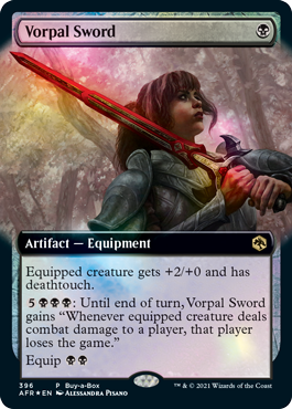 Vorpal Sword (Buy-A-Box) [Dungeons & Dragons: Adventures in the Forgotten Realms] | Card Citadel