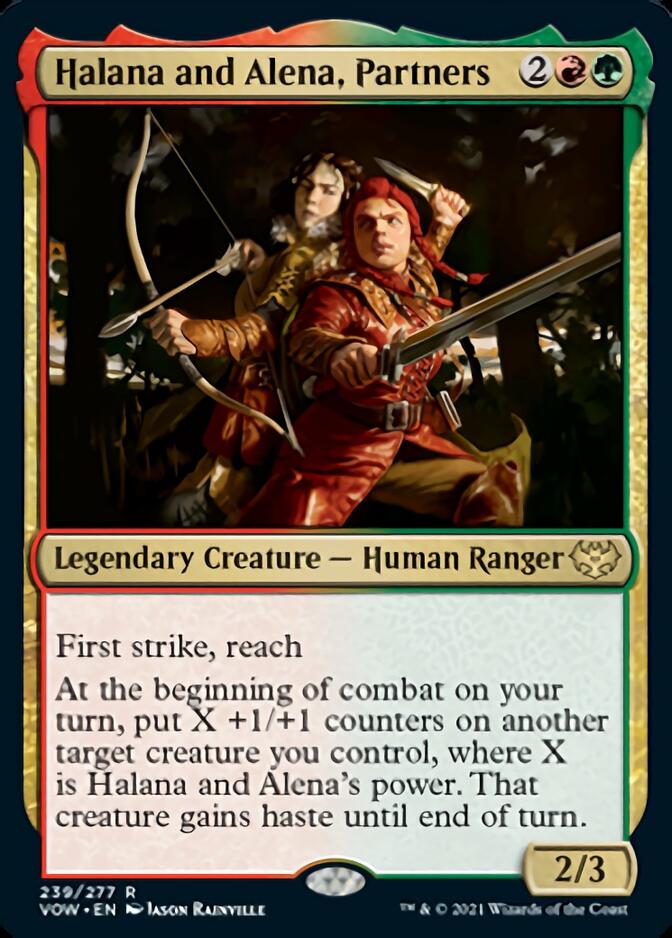Halana and Alena, Partners [Innistrad: Crimson Vow] | Card Citadel