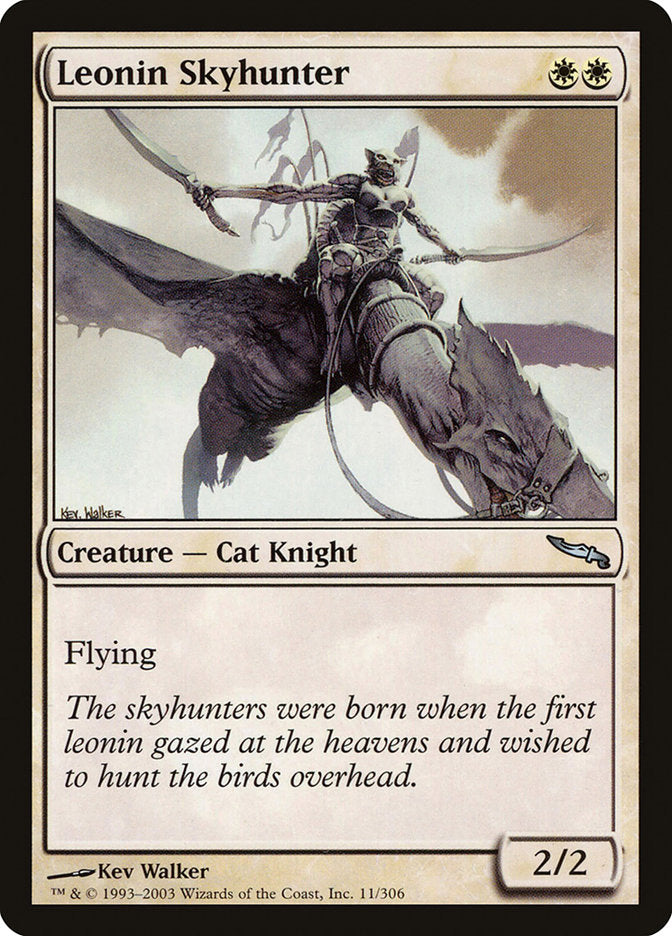 Leonin Skyhunter [Mirrodin] | Card Citadel