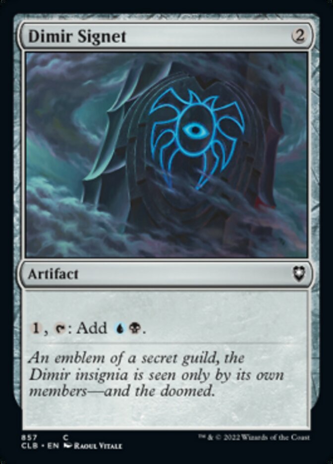 Dimir Signet [Commander Legends: Battle for Baldur's Gate] | Card Citadel