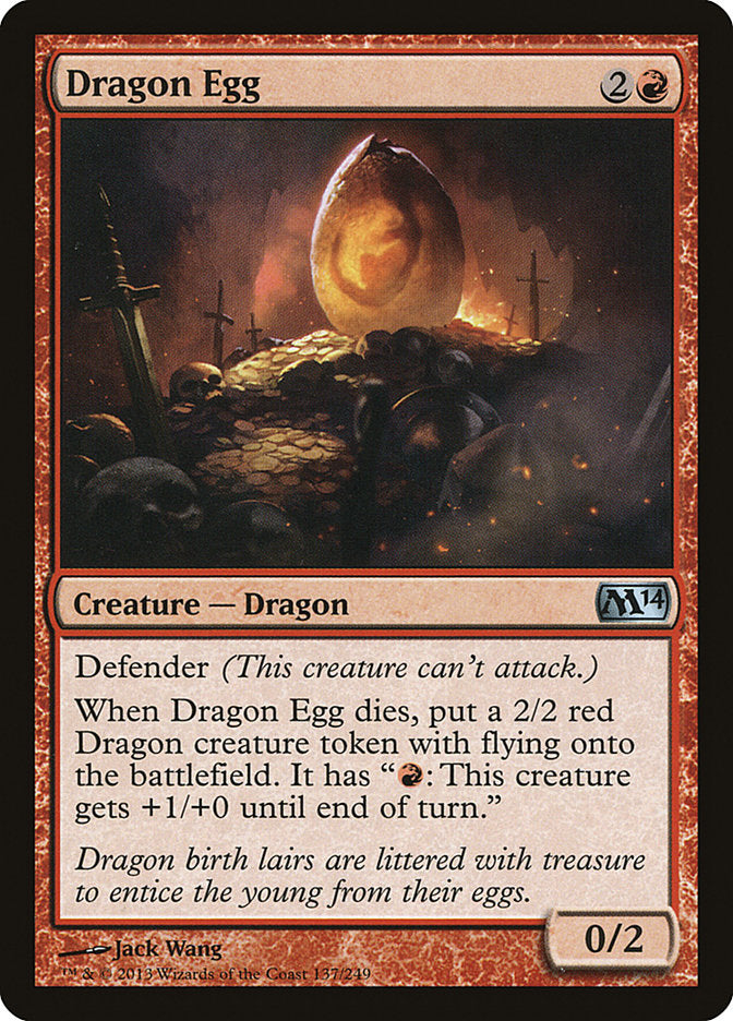 Dragon Egg [Magic 2014] | Card Citadel