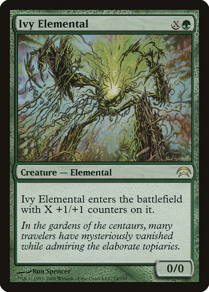 Ivy Elemental [Planechase] | Card Citadel