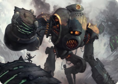 Rust Goliath Art Card [The Brothers' War Art Series] | Card Citadel