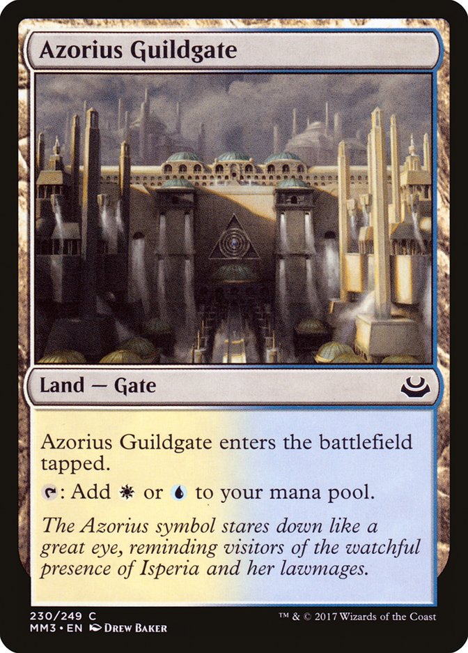 Azorius Guildgate [Modern Masters 2017] | Card Citadel