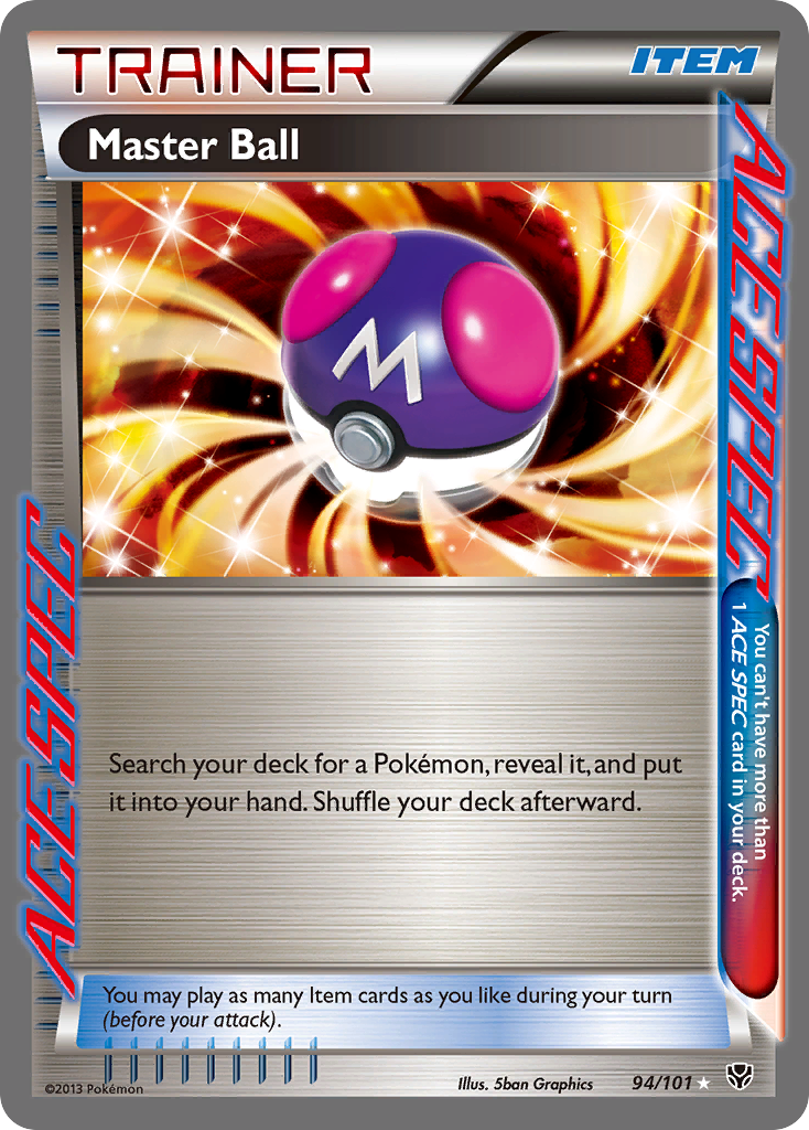 Master Ball (94/101) [Black & White: Plasma Blast] | Card Citadel