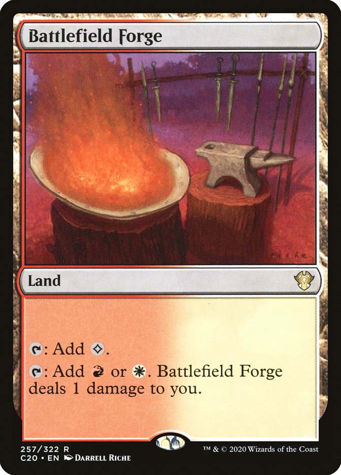 Battlefield Forge [Commander 2020] | Card Citadel