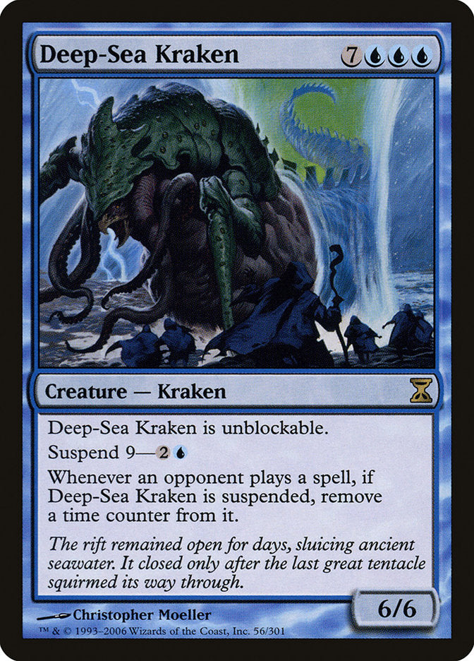 Deep-Sea Kraken [Time Spiral] | Card Citadel