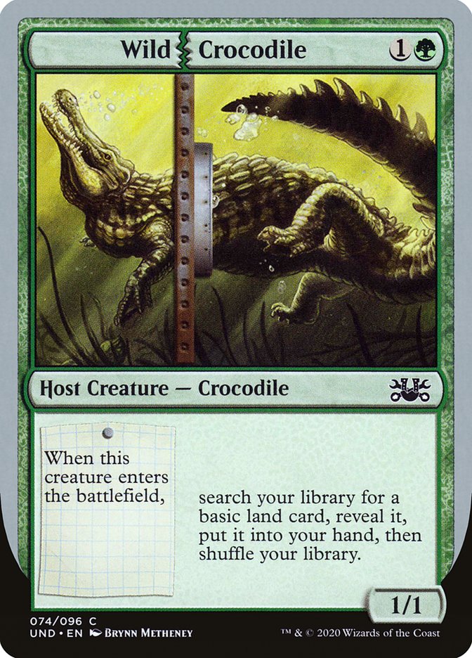 Wild Crocodile [Unsanctioned] | Card Citadel