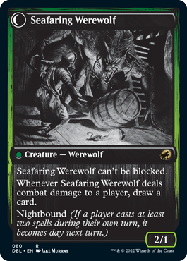 Suspicious Stowaway // Seafaring Werewolf [Innistrad: Double Feature] | Card Citadel