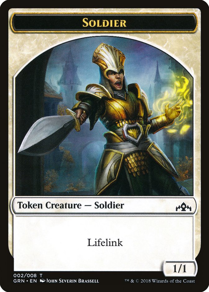 Soldier Token [Guilds of Ravnica Tokens] | Card Citadel