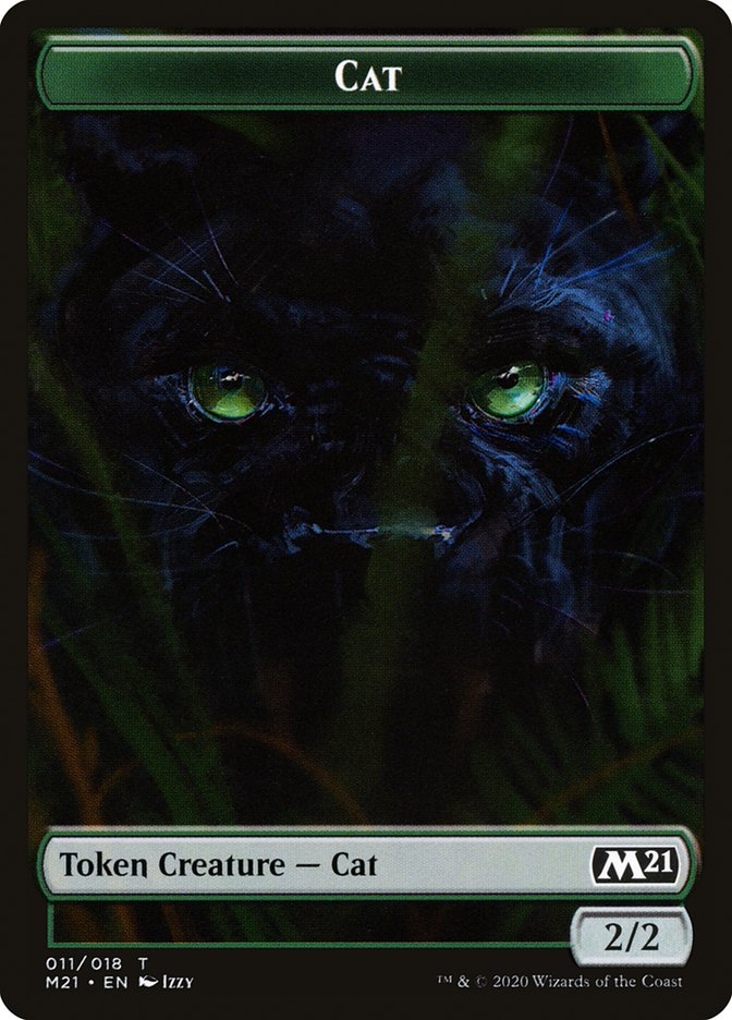 Cat (011/018) [Core Set 2021 Tokens] | Card Citadel