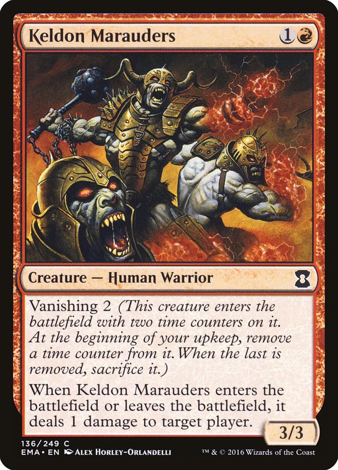 Keldon Marauders [Eternal Masters] | Card Citadel