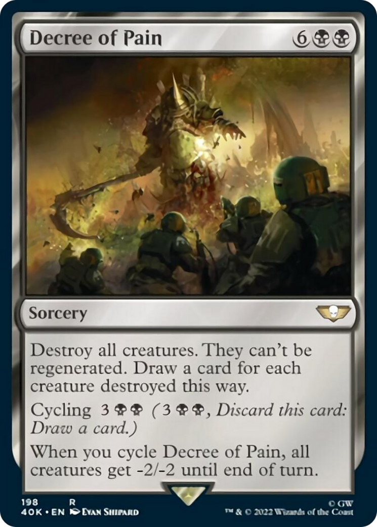 Decree of Pain [Universes Beyond: Warhammer 40,000] | Card Citadel