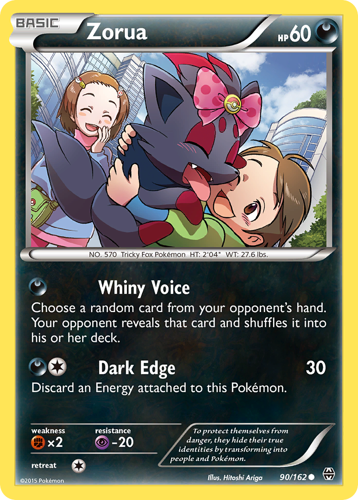 Zorua (90/162) [XY: BREAKthrough] | Card Citadel