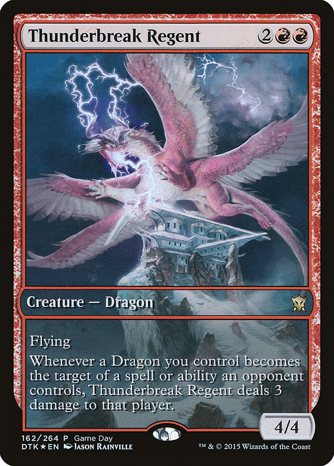 Thunderbreak Regent (Game Day) [Dragons of Tarkir Promos] | Card Citadel