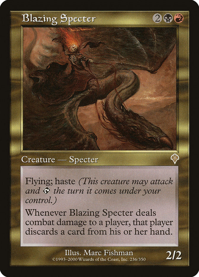 Blazing Specter [Invasion] | Card Citadel