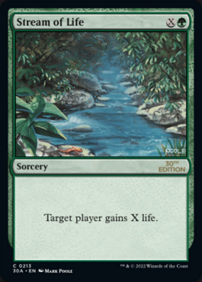 Stream of Life [30th Anniversary Edition] | Card Citadel