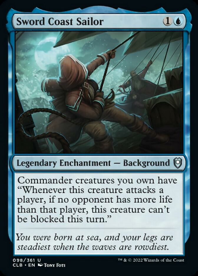 Sword Coast Sailor [Commander Legends: Battle for Baldur's Gate] | Card Citadel