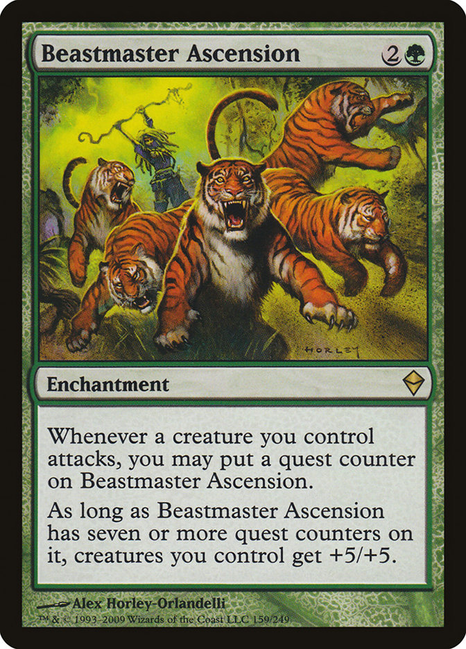 Beastmaster Ascension [Zendikar] | Card Citadel