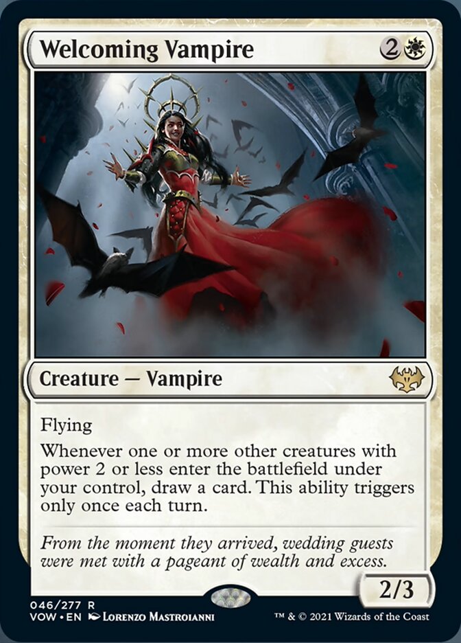 Welcoming Vampire [Innistrad: Crimson Vow] | Card Citadel