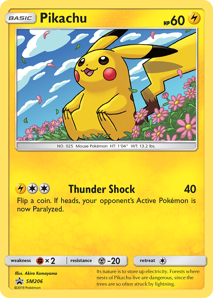 Pikachu (SM206) [Sun & Moon: Black Star Promos] | Card Citadel