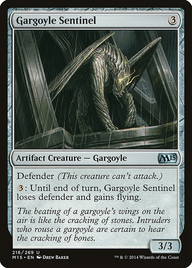 Gargoyle Sentinel [Magic 2015] | Card Citadel