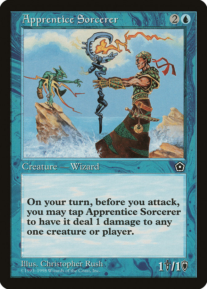 Apprentice Sorcerer [Portal Second Age] | Card Citadel