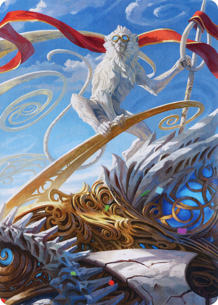 Ragavan, Nimble Pilferer Art Card [March of the Machine Art Series] | Card Citadel