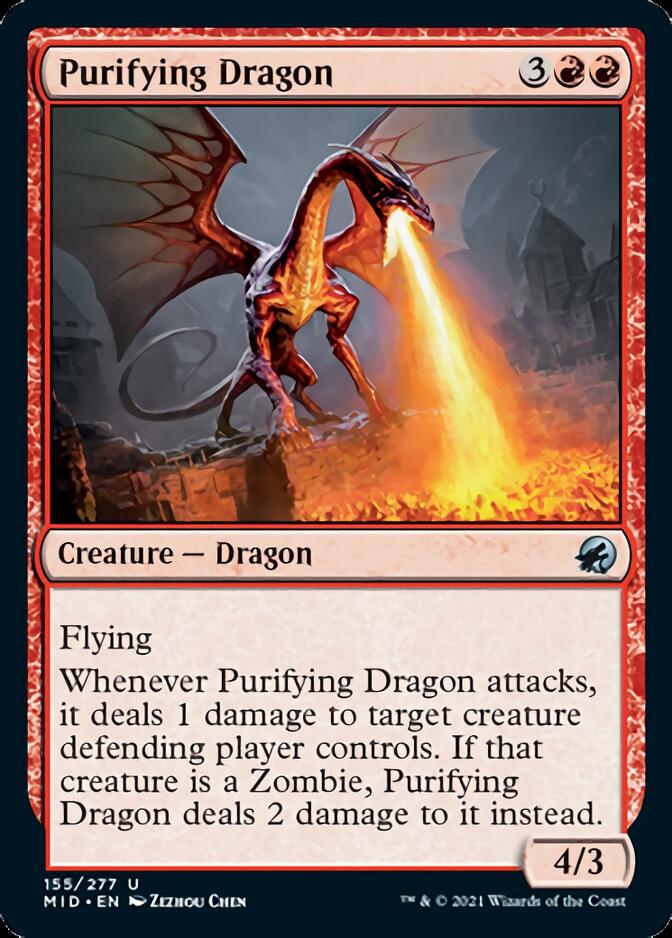 Purifying Dragon [Innistrad: Midnight Hunt] | Card Citadel