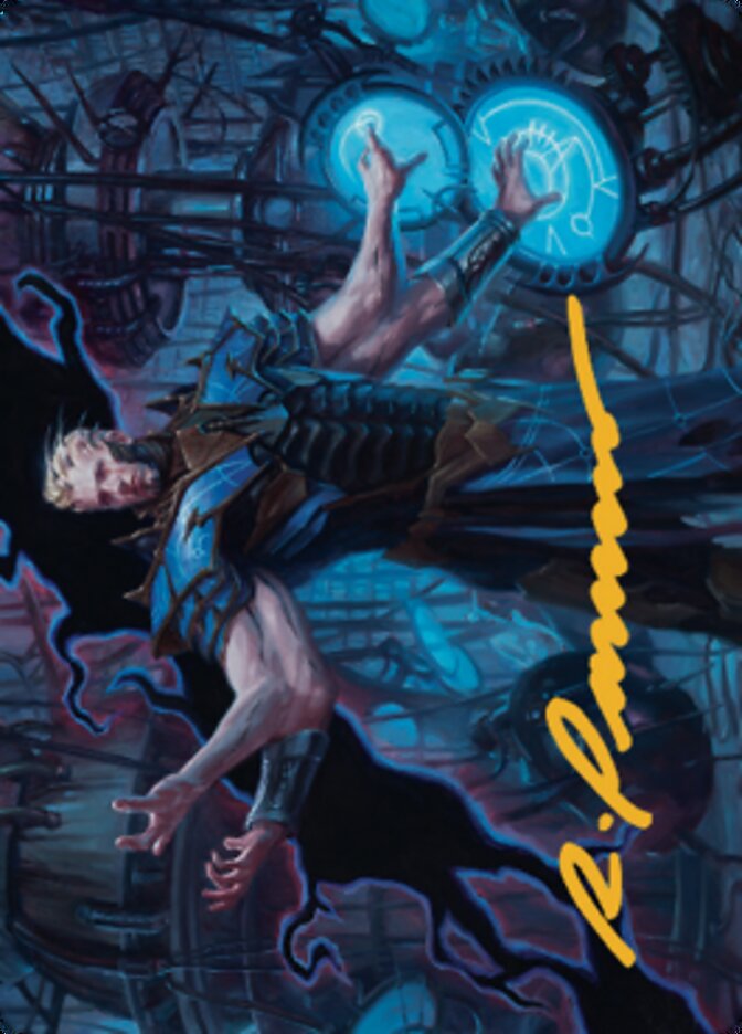 Ertai Resurrected Art Card 1 (Gold-Stamped Signature) [Dominaria United Art Series] | Card Citadel