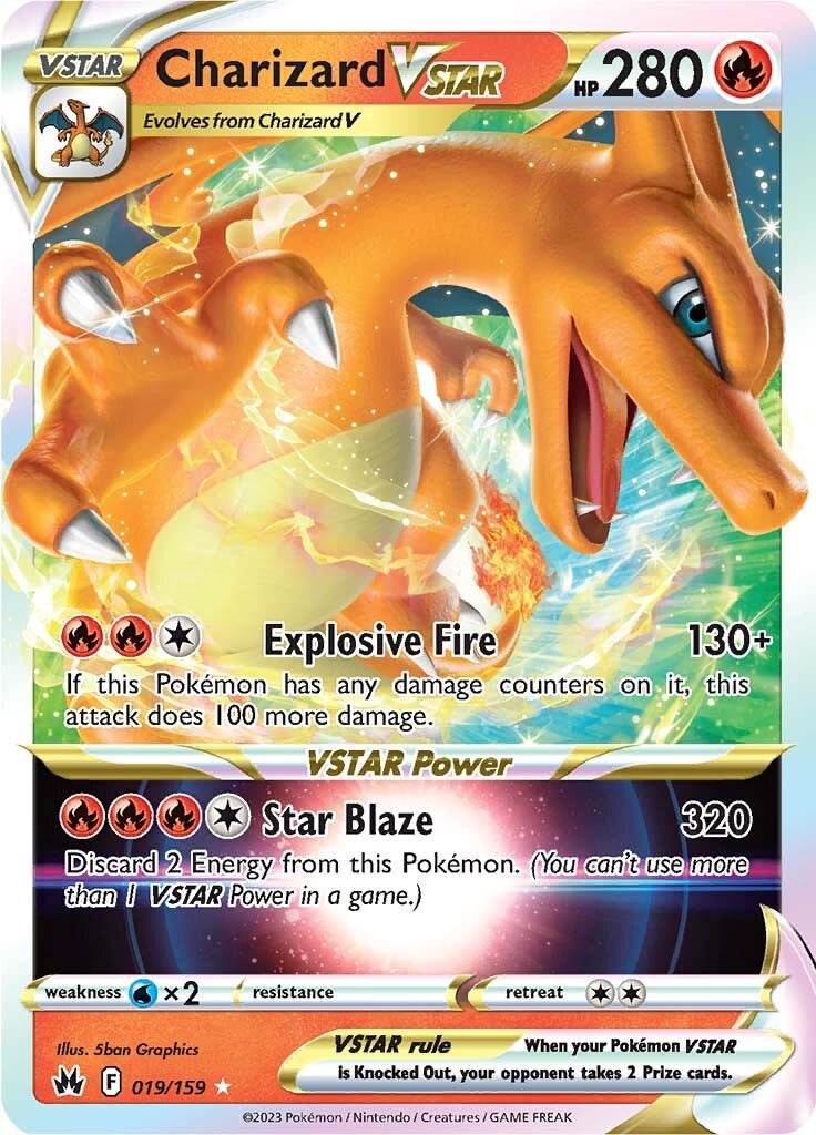 Charizard VSTAR (019/159) [Sword & Shield: Crown Zenith] | Card Citadel